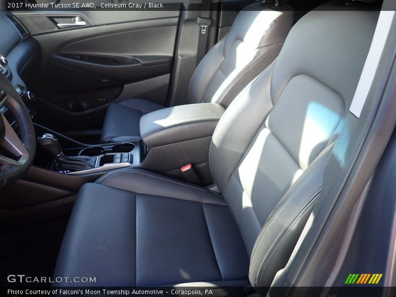 Coliseum Gray / Black 2017 Hyundai Tucson SE AWD