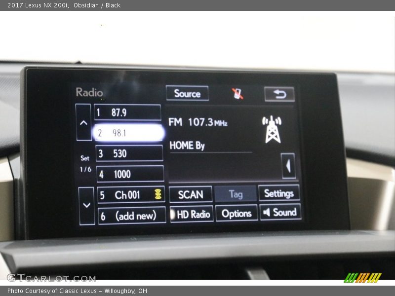 Obsidian / Black 2017 Lexus NX 200t