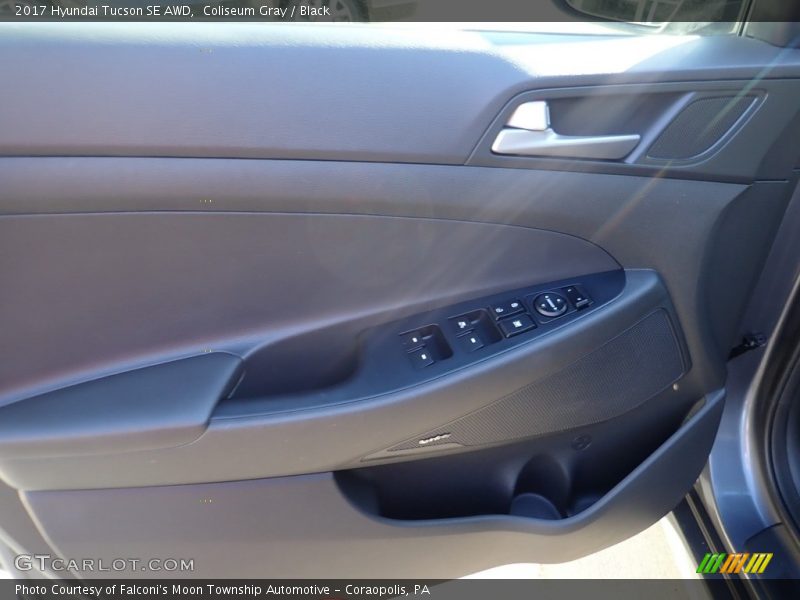 Coliseum Gray / Black 2017 Hyundai Tucson SE AWD