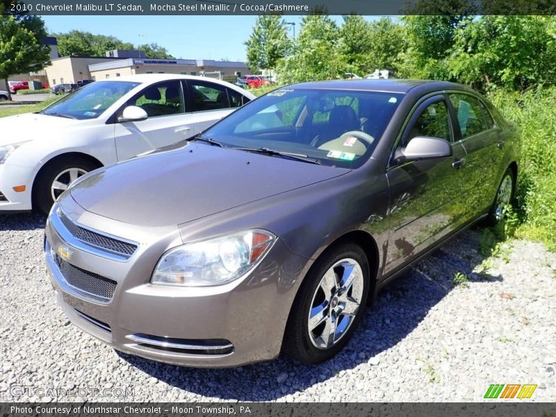 Mocha Steel Metallic / Cocoa/Cashmere 2010 Chevrolet Malibu LT Sedan