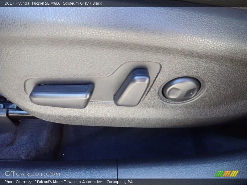 Coliseum Gray / Black 2017 Hyundai Tucson SE AWD