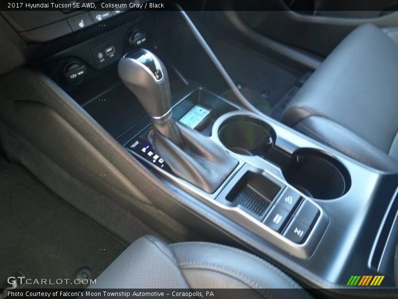 Coliseum Gray / Black 2017 Hyundai Tucson SE AWD