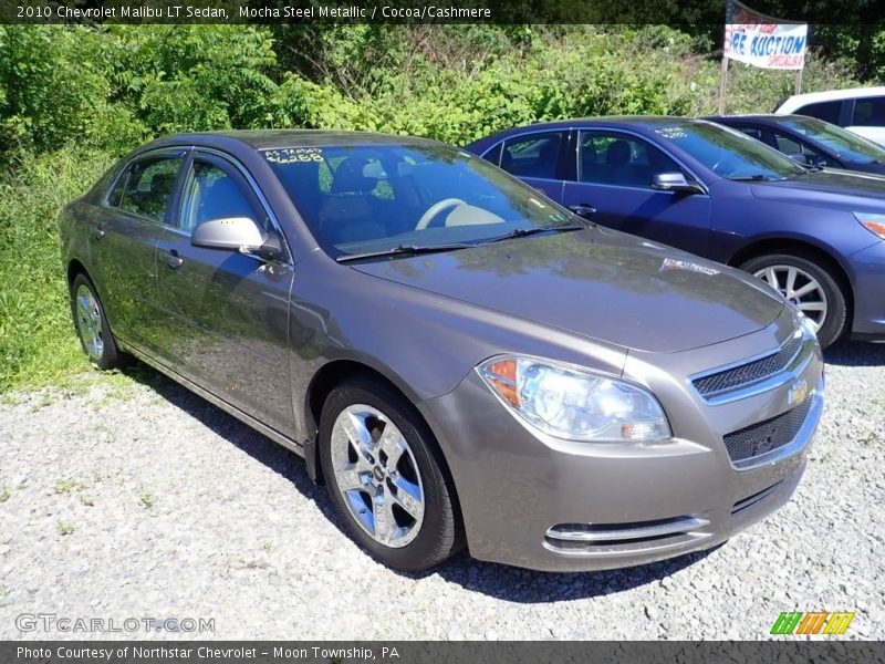 Mocha Steel Metallic / Cocoa/Cashmere 2010 Chevrolet Malibu LT Sedan
