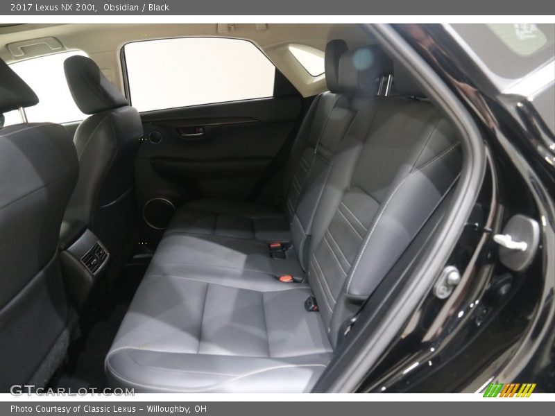 Obsidian / Black 2017 Lexus NX 200t