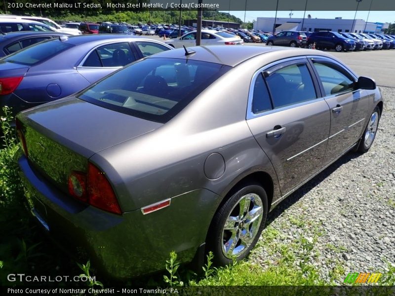 Mocha Steel Metallic / Cocoa/Cashmere 2010 Chevrolet Malibu LT Sedan