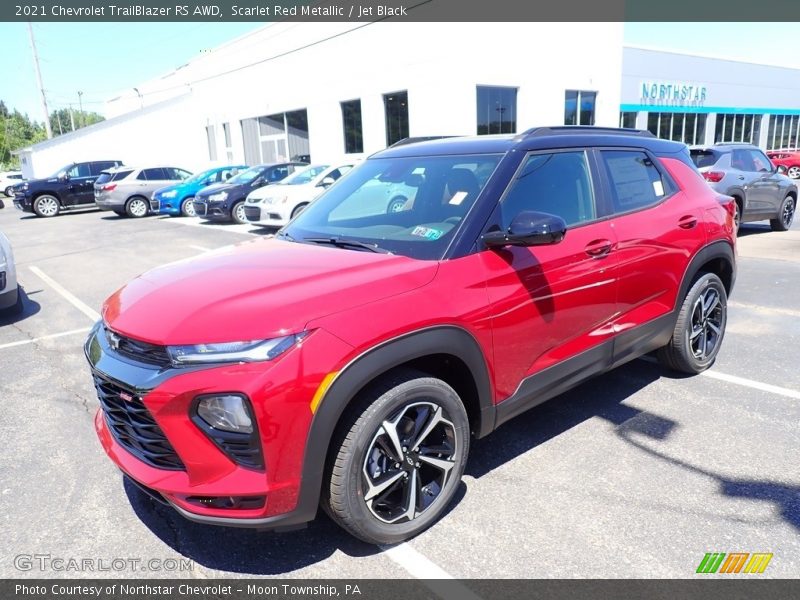 Scarlet Red Metallic / Jet Black 2021 Chevrolet TrailBlazer RS AWD