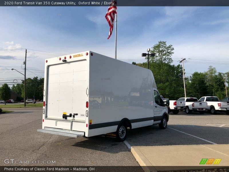 Oxford White / Ebony 2020 Ford Transit Van 350 Cutaway Utility