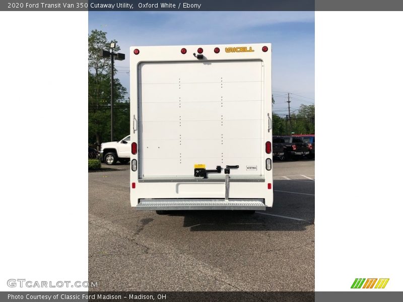 Oxford White / Ebony 2020 Ford Transit Van 350 Cutaway Utility