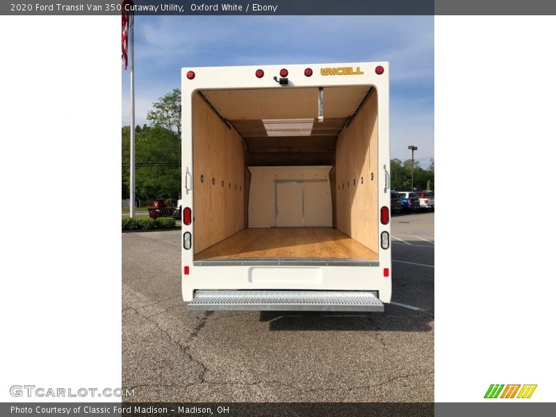 Oxford White / Ebony 2020 Ford Transit Van 350 Cutaway Utility