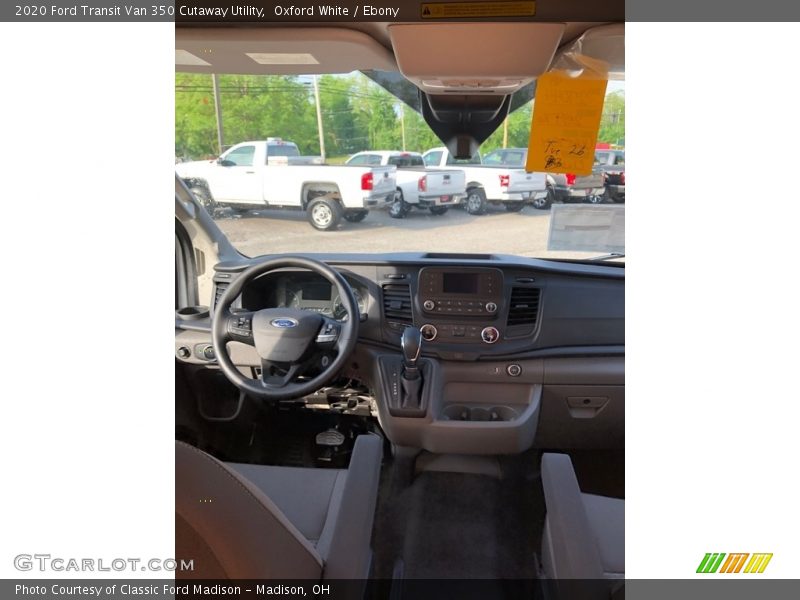Oxford White / Ebony 2020 Ford Transit Van 350 Cutaway Utility