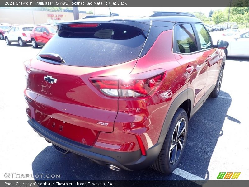 Scarlet Red Metallic / Jet Black 2021 Chevrolet TrailBlazer RS AWD