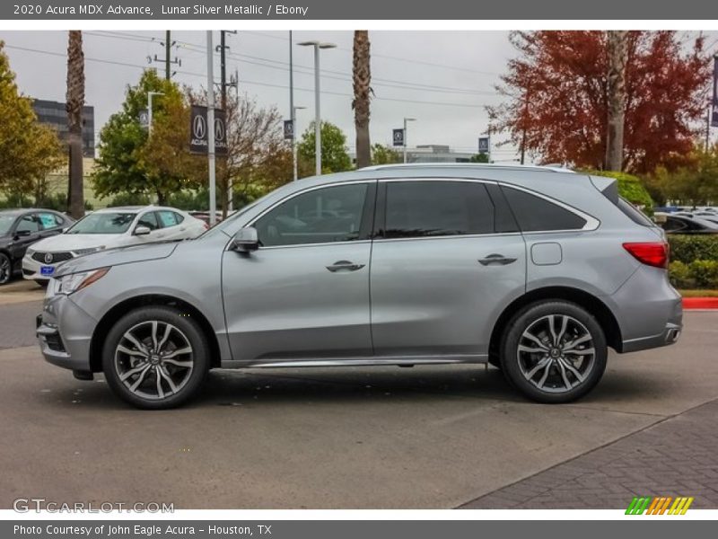 Lunar Silver Metallic / Ebony 2020 Acura MDX Advance