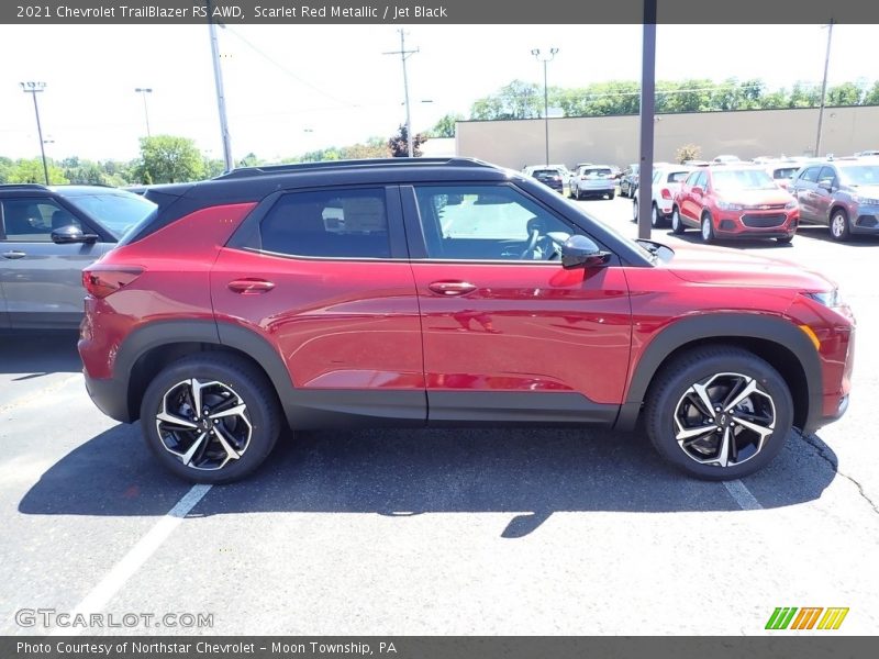Scarlet Red Metallic / Jet Black 2021 Chevrolet TrailBlazer RS AWD