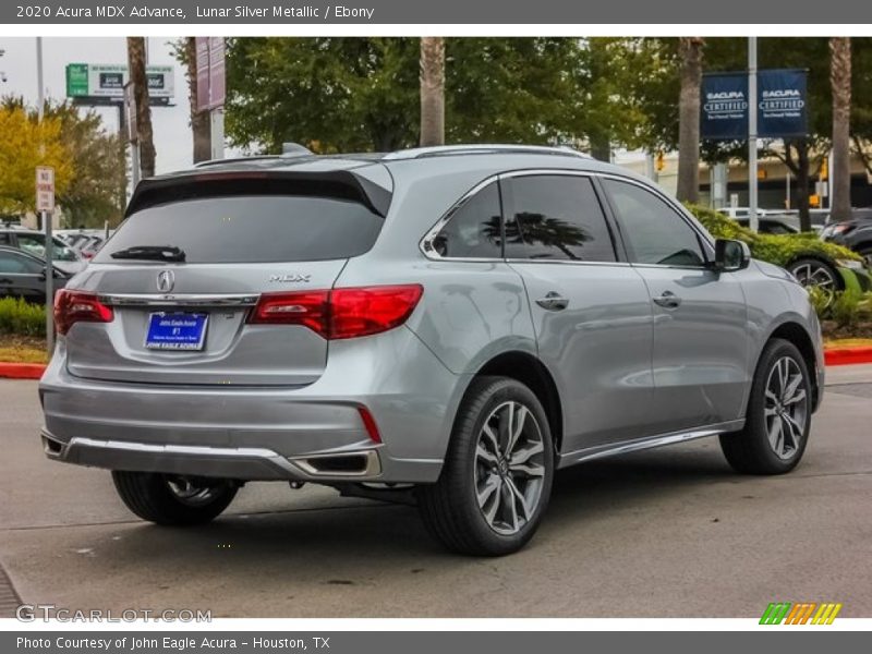 Lunar Silver Metallic / Ebony 2020 Acura MDX Advance