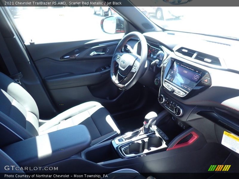Scarlet Red Metallic / Jet Black 2021 Chevrolet TrailBlazer RS AWD