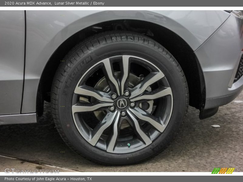 Lunar Silver Metallic / Ebony 2020 Acura MDX Advance