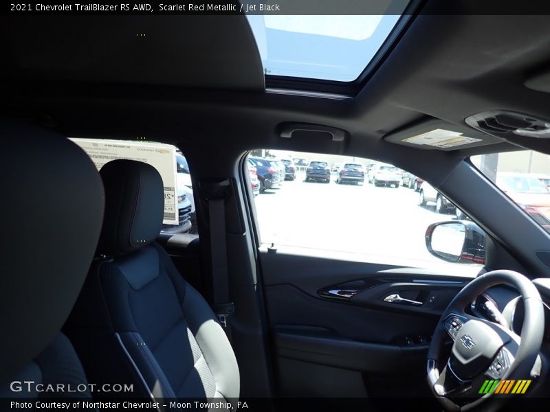 Scarlet Red Metallic / Jet Black 2021 Chevrolet TrailBlazer RS AWD