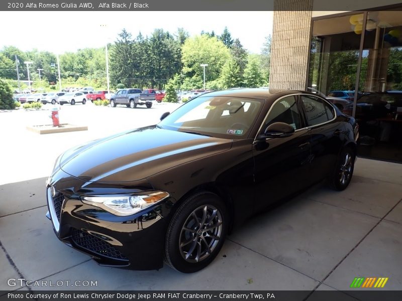 Alfa Black / Black 2020 Alfa Romeo Giulia AWD