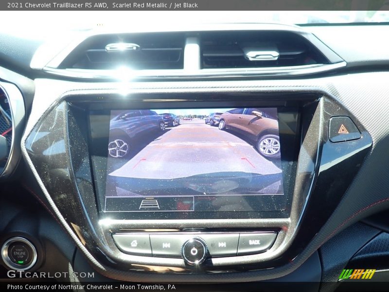 Scarlet Red Metallic / Jet Black 2021 Chevrolet TrailBlazer RS AWD