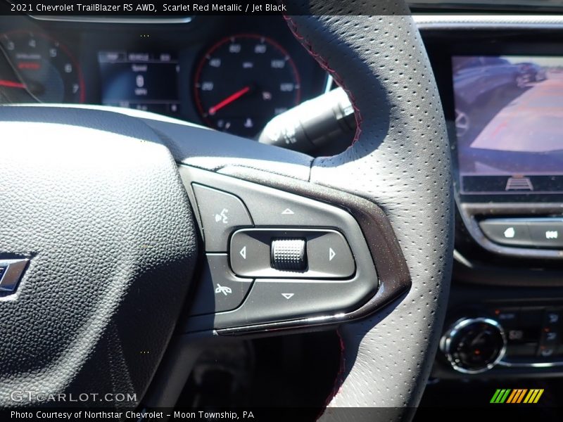 Scarlet Red Metallic / Jet Black 2021 Chevrolet TrailBlazer RS AWD