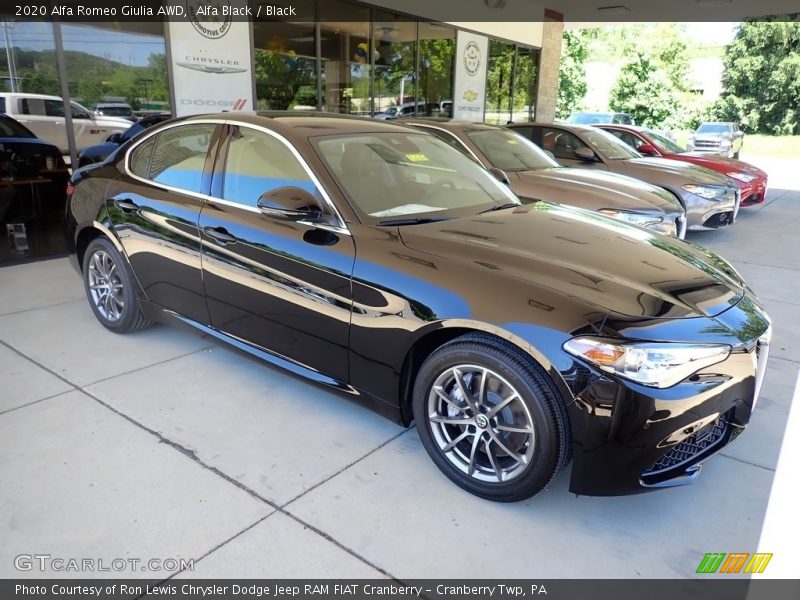 Alfa Black / Black 2020 Alfa Romeo Giulia AWD