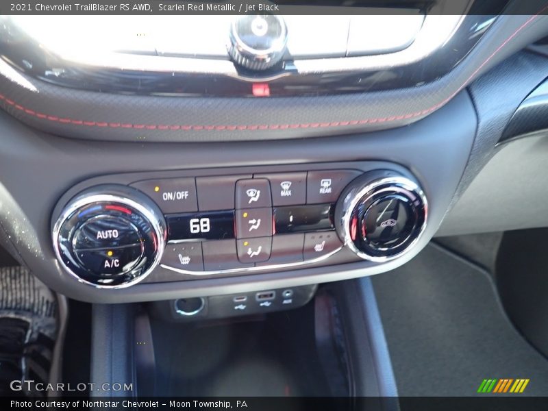 Scarlet Red Metallic / Jet Black 2021 Chevrolet TrailBlazer RS AWD