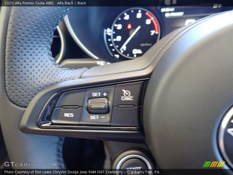 Alfa Black / Black 2020 Alfa Romeo Giulia AWD