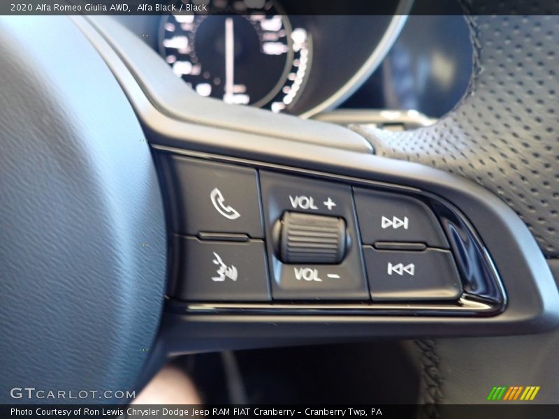 Alfa Black / Black 2020 Alfa Romeo Giulia AWD