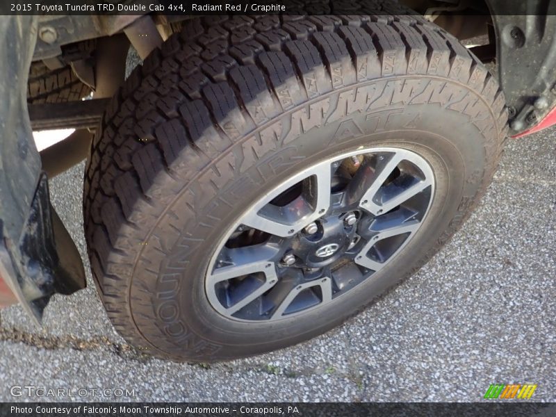 Radiant Red / Graphite 2015 Toyota Tundra TRD Double Cab 4x4
