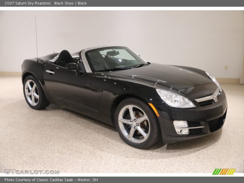 Black Onyx / Black 2007 Saturn Sky Roadster