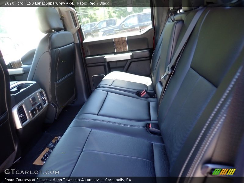 Rapid Red / Black 2020 Ford F150 Lariat SuperCrew 4x4