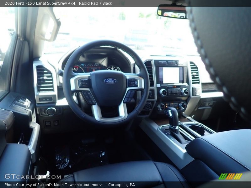 Rapid Red / Black 2020 Ford F150 Lariat SuperCrew 4x4