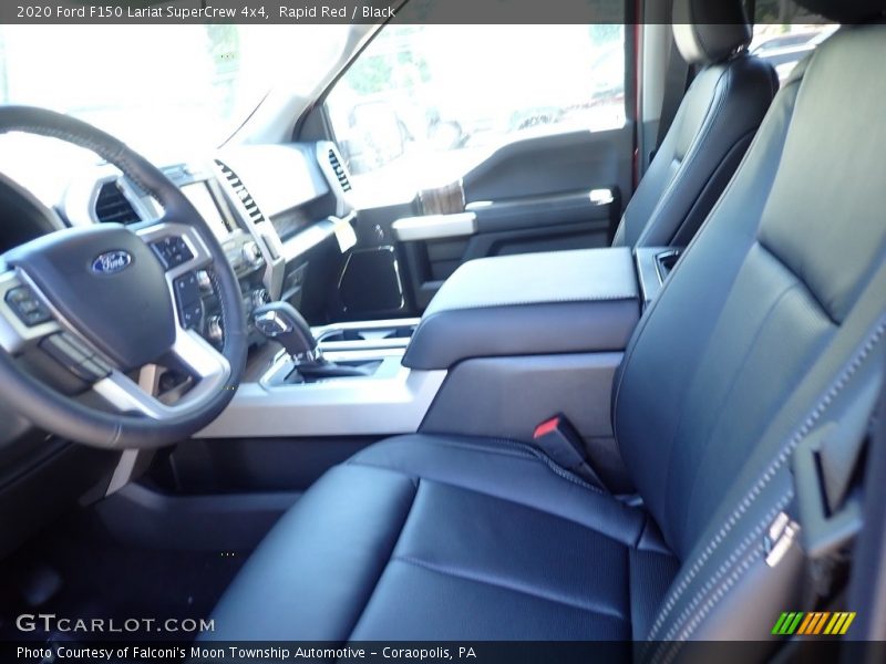Rapid Red / Black 2020 Ford F150 Lariat SuperCrew 4x4