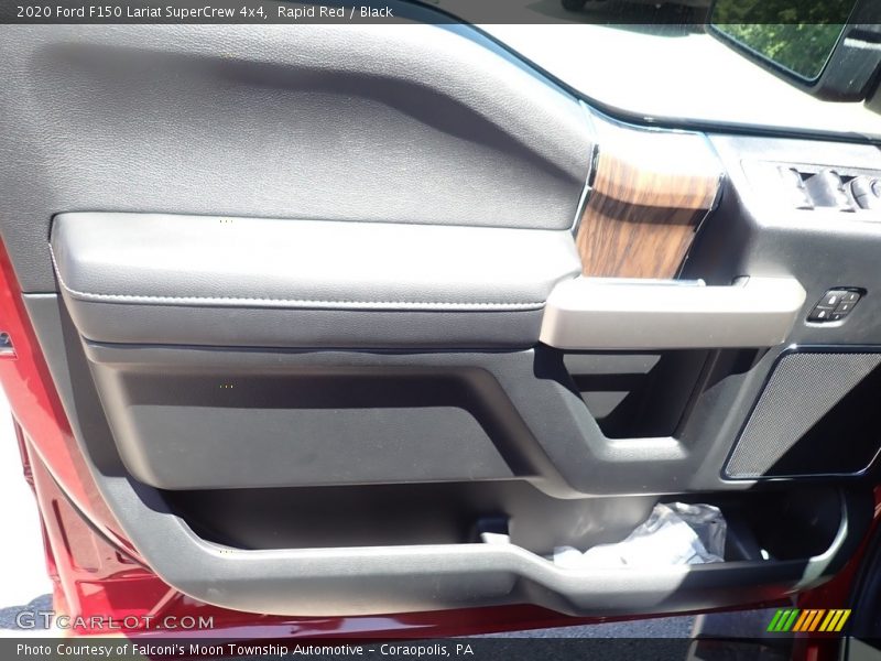 Rapid Red / Black 2020 Ford F150 Lariat SuperCrew 4x4