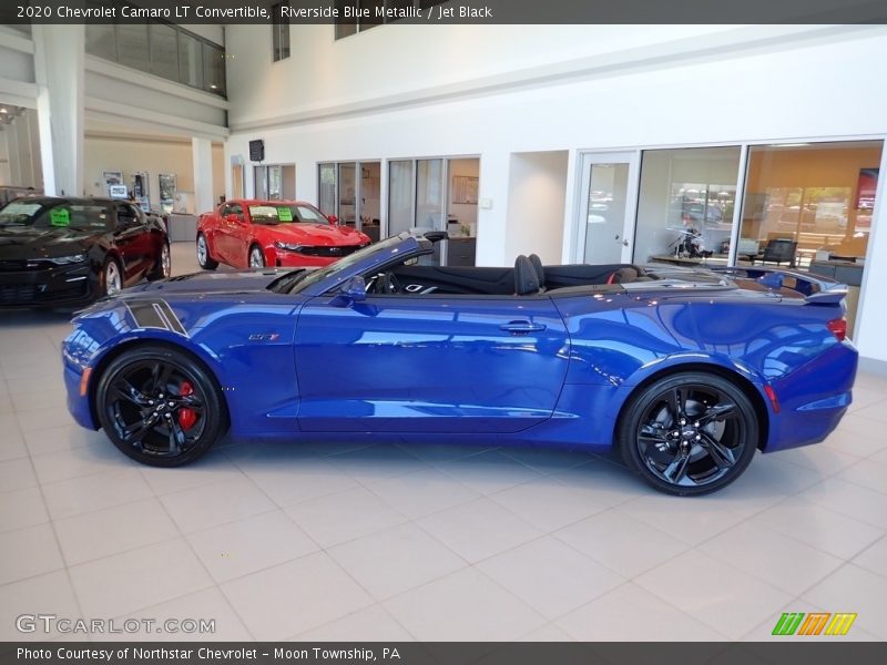  2020 Camaro LT Convertible Riverside Blue Metallic