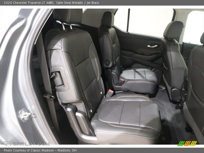 Satin Steel Metallic / Jet Black 2020 Chevrolet Traverse LT AWD