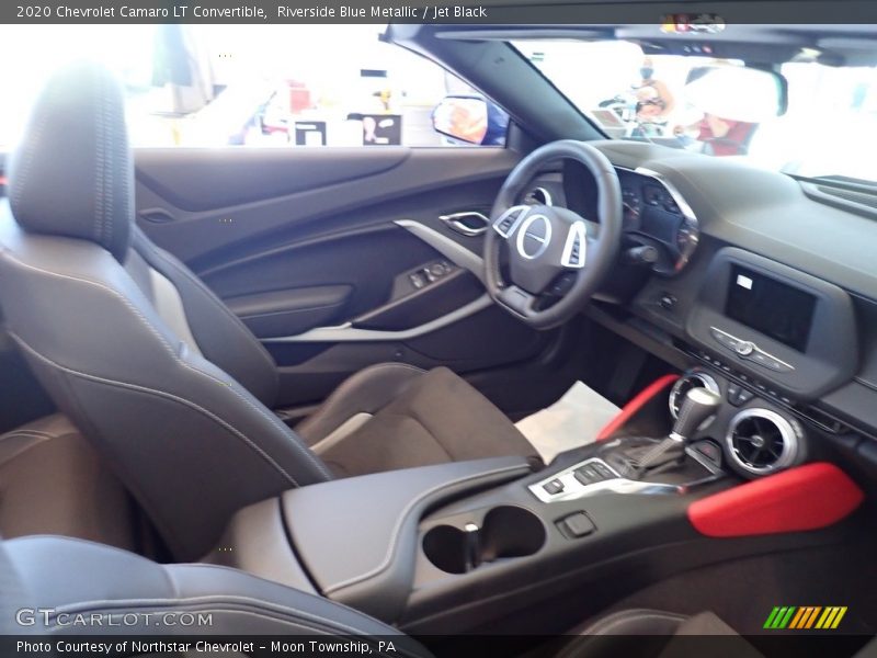 Riverside Blue Metallic / Jet Black 2020 Chevrolet Camaro LT Convertible
