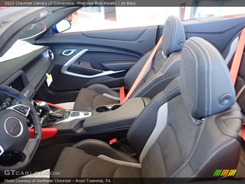 Riverside Blue Metallic / Jet Black 2020 Chevrolet Camaro LT Convertible
