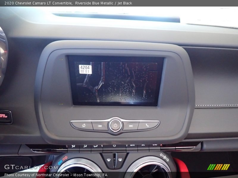 Riverside Blue Metallic / Jet Black 2020 Chevrolet Camaro LT Convertible