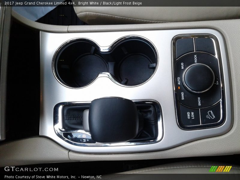Bright White / Black/Light Frost Beige 2017 Jeep Grand Cherokee Limited 4x4