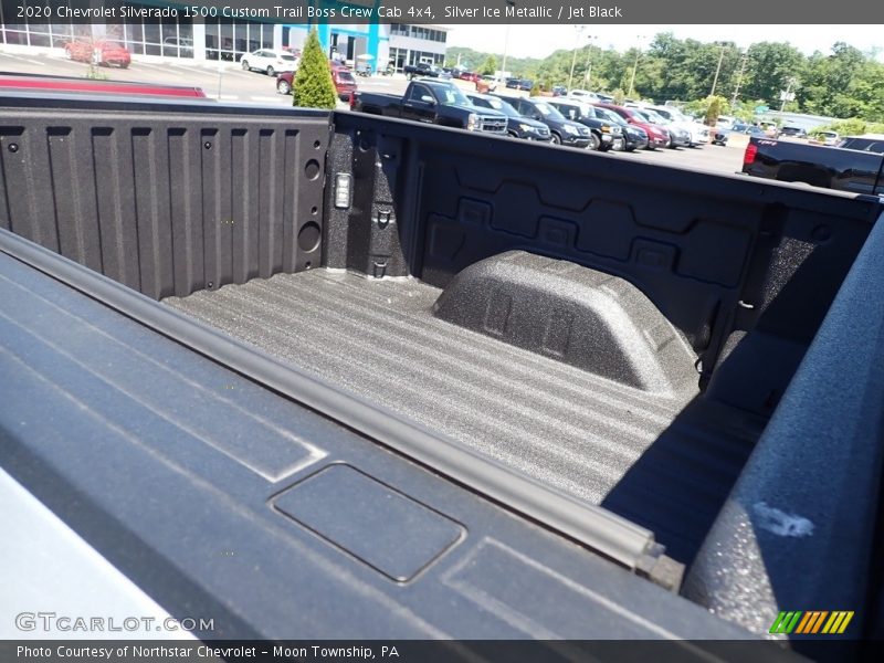 Silver Ice Metallic / Jet Black 2020 Chevrolet Silverado 1500 Custom Trail Boss Crew Cab 4x4