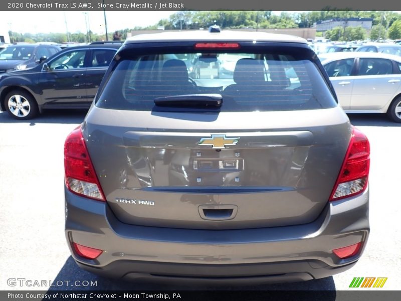 Stone Gray Metallic / Jet Black 2020 Chevrolet Trax LS AWD