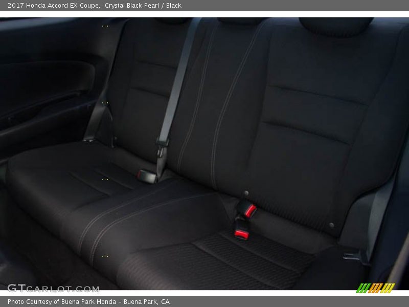 Crystal Black Pearl / Black 2017 Honda Accord EX Coupe