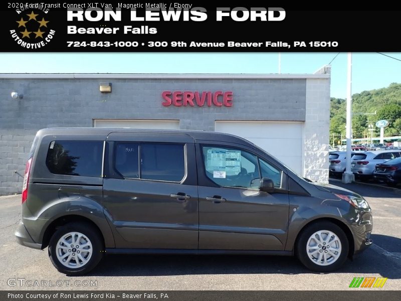 Magnetic Metallic / Ebony 2020 Ford Transit Connect XLT Van