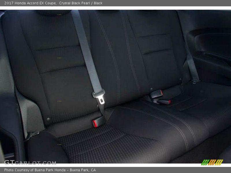 Crystal Black Pearl / Black 2017 Honda Accord EX Coupe