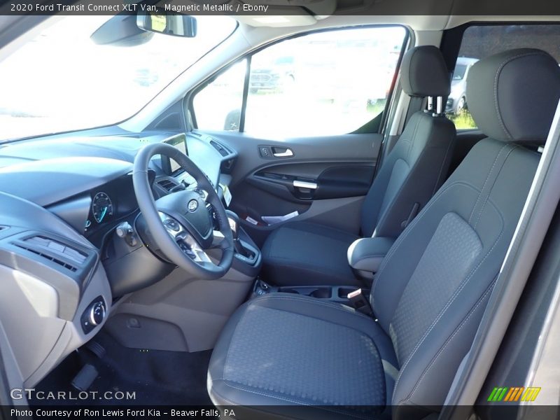 Front Seat of 2020 Transit Connect XLT Van
