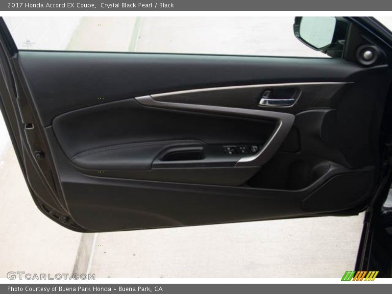 Crystal Black Pearl / Black 2017 Honda Accord EX Coupe