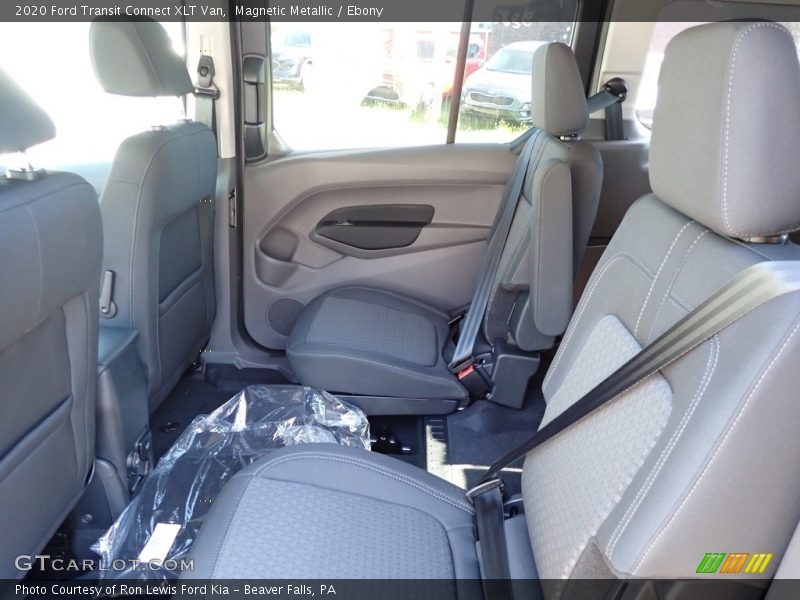 Rear Seat of 2020 Transit Connect XLT Van