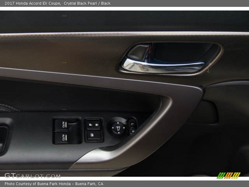 Crystal Black Pearl / Black 2017 Honda Accord EX Coupe