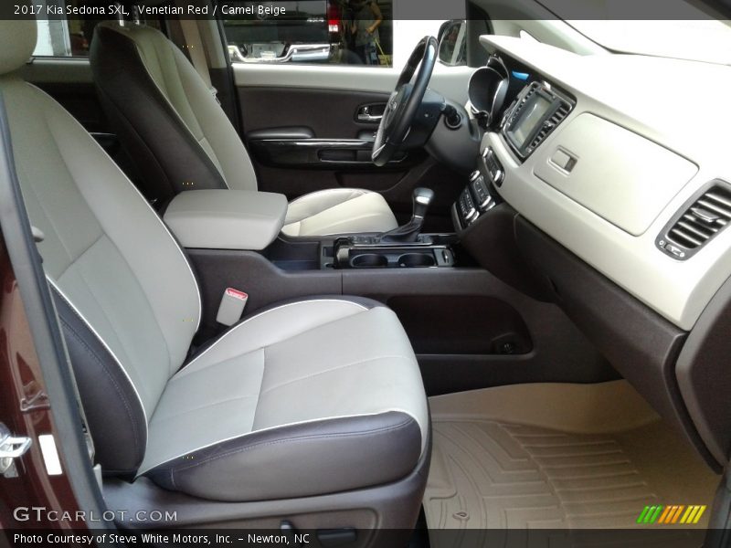  2017 Sedona SXL Camel Beige Interior